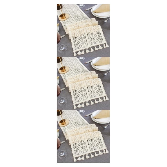 Wosthever Mantel Hueco Blanco Respetuoso con El Medio Ambiente Fácil De Lavar Y Colocar Algodón Cómodo Transpirable Blanco 24 * 200 CM Type1 NO1