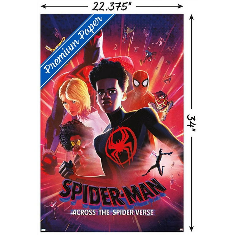 Marvel Spider-Man: Across The Spider-Verse - Static One Sheet Wall Poster,  22.375 x 34