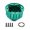 Green, variant on Yihuala Remote Control Car Front Rear Differential Case Alloy Diff Gear for Acceleration and Stability in Various Terrain