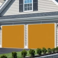 thumbnail image 3 of Pure Turmeric Garage Door Cover Banner 7 x 16 FT, Simple Solid Color Garage Door Curtains Backdrop with Grommets for Indoor Outdoor Wall Party Porch Yard Decorations Background, 3 of 9