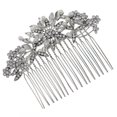 thumbnail image 4 of 1 Pce Peigne à Cheveux en Strass Accessoire de Mariage, 4 of 7