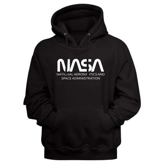 NASA Simple Worm Adult Hoodie Sweatshirt