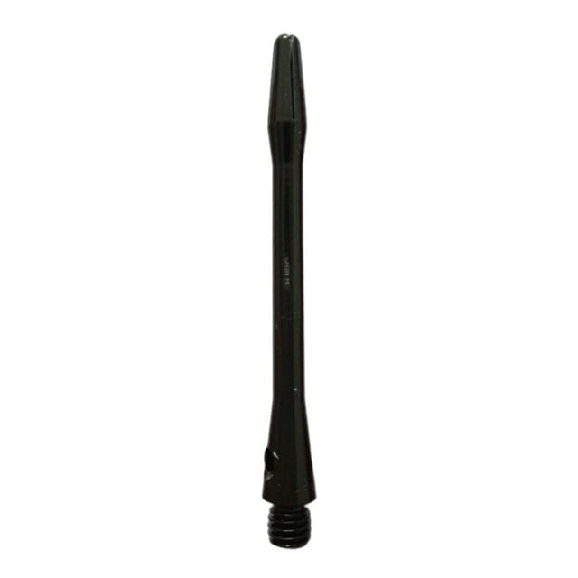 Sonducket Varilla de dardo de rosca, duradera, resistente, ligera, aleación de aluminio, centro a prueba de caídas, ejes de dardos, vástagos, tiro y tiro con 53 mm negro