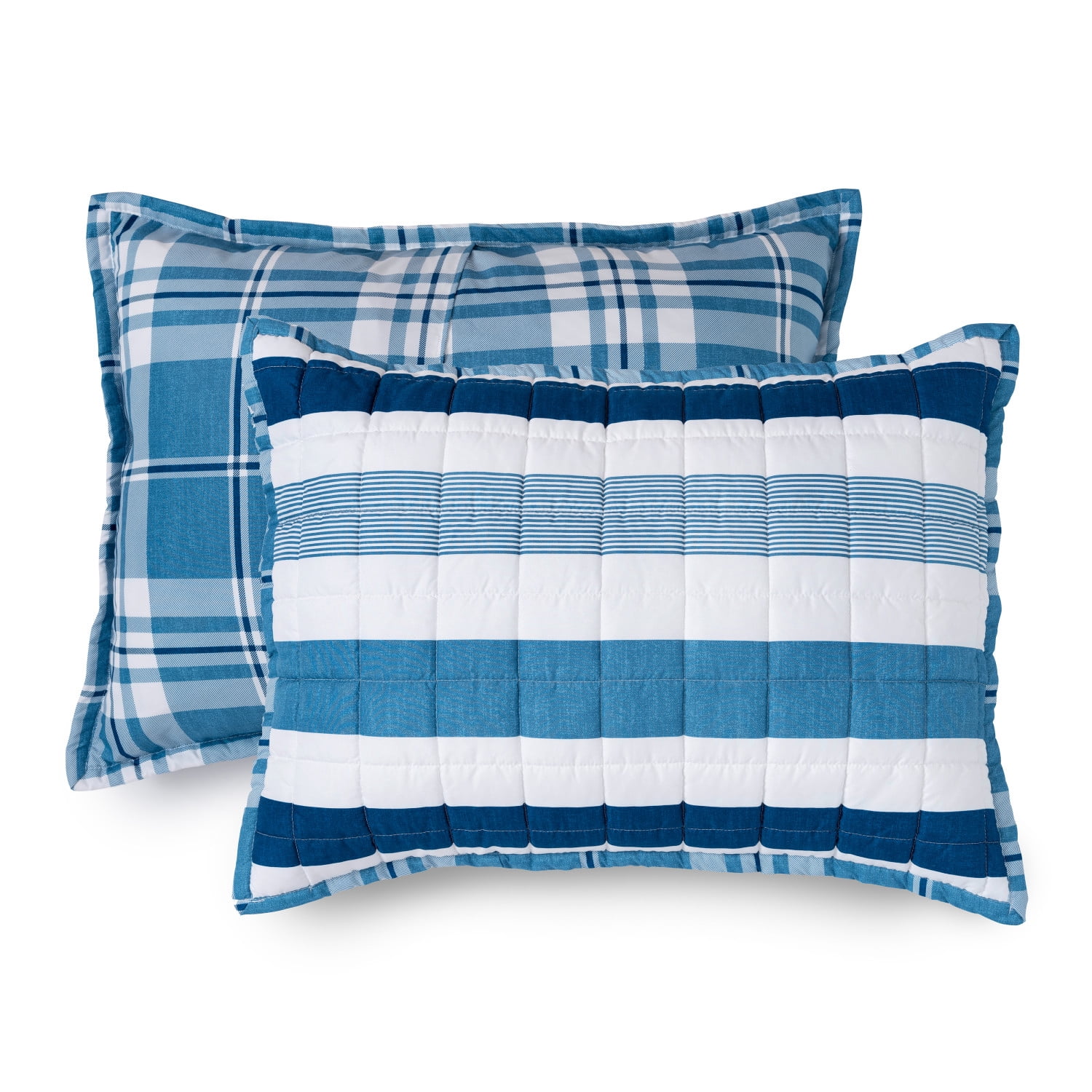 Martha Stewart Everyday 3 Piece Quilt Set - King, Equestrian Stripe