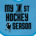 thumbnail image 4 of Inktastic My 1st Hockey Season Boys Baby Bib, 4 of 4