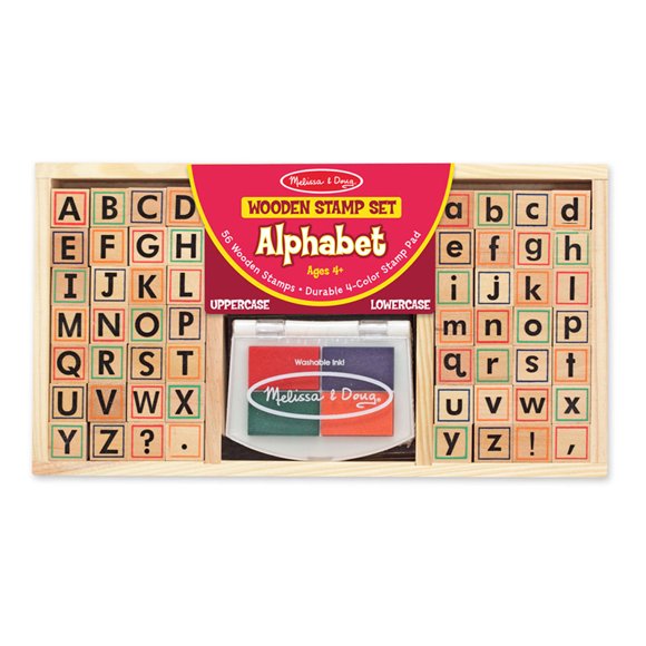MELISSA DOUG ALPHABET STAMP SET