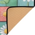 thumbnail image 3 of Yayeee Area Rugs for Living Room 5.2'x4' Non Slip Washable Bedroom Floor Carpet, Daisy Mosaic, 3 of 5