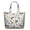 Butterfly, variant on Classic Antique Boho Duffel Bag for Women, Vintage Travel Weekender with Rustic Worn Look and Floral Print, Lightweight Tote