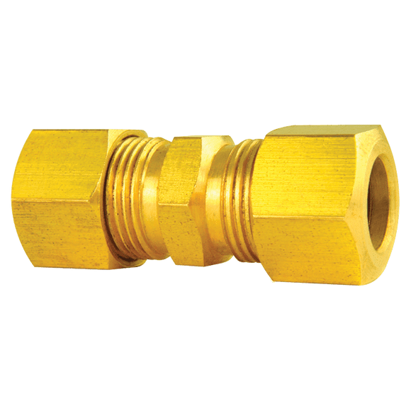 American Grease Stick Compression Fitting CF-3 5/16 Inch Tube Size; Brass; 1 Fitting per Card