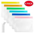 thumbnail image 1 of Sac de Rangement Alimentaire Réutilisable 6 Pcs Sacs Scellés pour Légumes et Fruits Collations Surgelés, 1 of 3