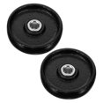 thumbnail image 1 of BESTYASH 2 Pcs Roue de Cric de Remorque en Fer pour Professionnels 6.50X6.50X1.50CM, 1 of 8