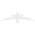 thumbnail image 2 of 60"W x 15"H x 2"D x 4"F, 6/12 Pitch, Alberta Architectural Grade PVC Gable Bracket, 2 of 8
