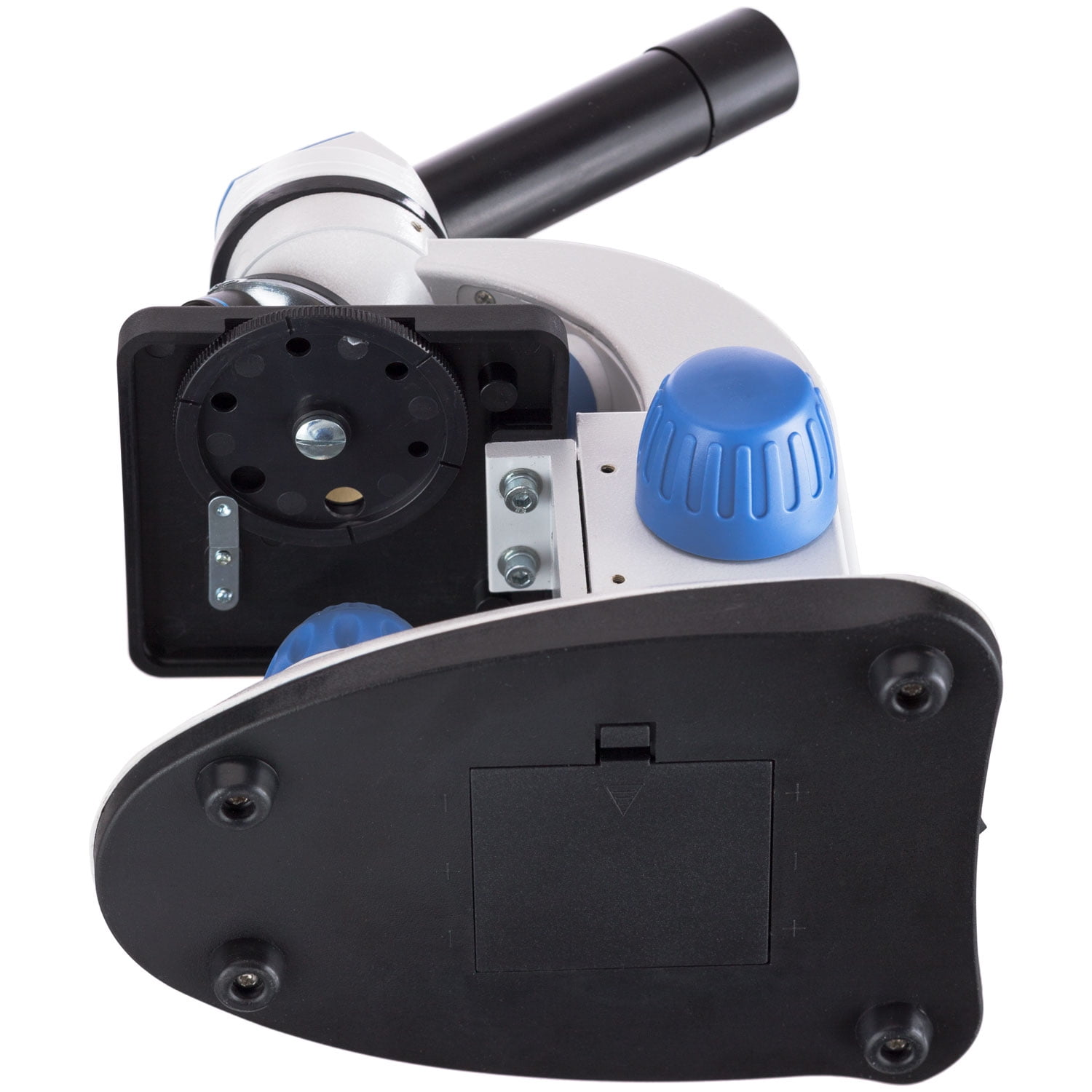 AMSCOPE-Kids M50C-B14-WM 40X-1000X Dual Illumination Microscope with Slide Prep Kit and Book Blue