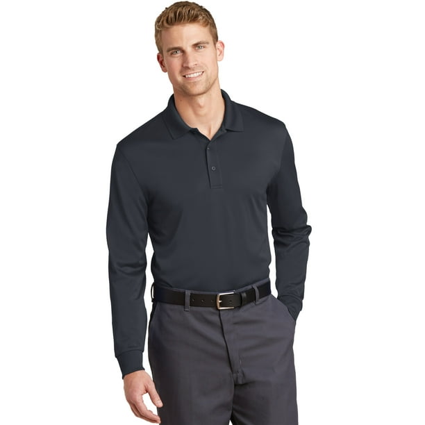 Polo de manga larga a prueba de enganches CornerStone® Select. CS412LS Piedra angular CS412LS