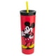 thumbnail image 1 of Vaso Alto Térmico Doble Pared, Diseño Mickey Mouse Disney Clásicos, Vaso Reutilizable para Todo Tipo de Bebidas, 450 ml, 1 of 4