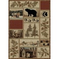 thumbnail image 1 of Mayberry Rug AD6548 5X8 Tapis de Destination Américain Escapade Trail 5 Pi. 3 Po. x 7 Pi. 3 Po., Multi Couleur, 1 of 1