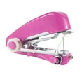 thumbnail image 2 of Abbracc Mini Sewing Machine Handheld Sewing Machine Hand Held Stitch Home Clothes Pink, 2 of 8