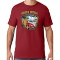 thumbnail image 1 of Mens LAZY DAYS MYRTLE BEACH South Carolina T-shirt, 3XL Crimson Red, 1 of 3