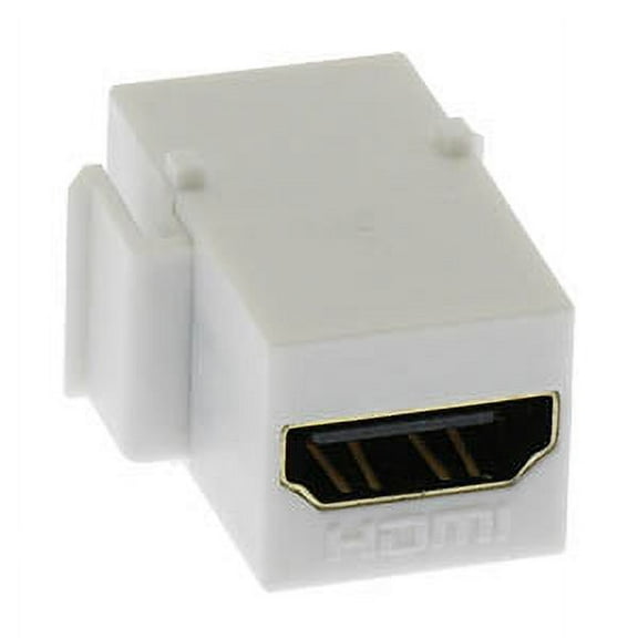 ACCL HDMI Keystone Coupler White, 1 Pack