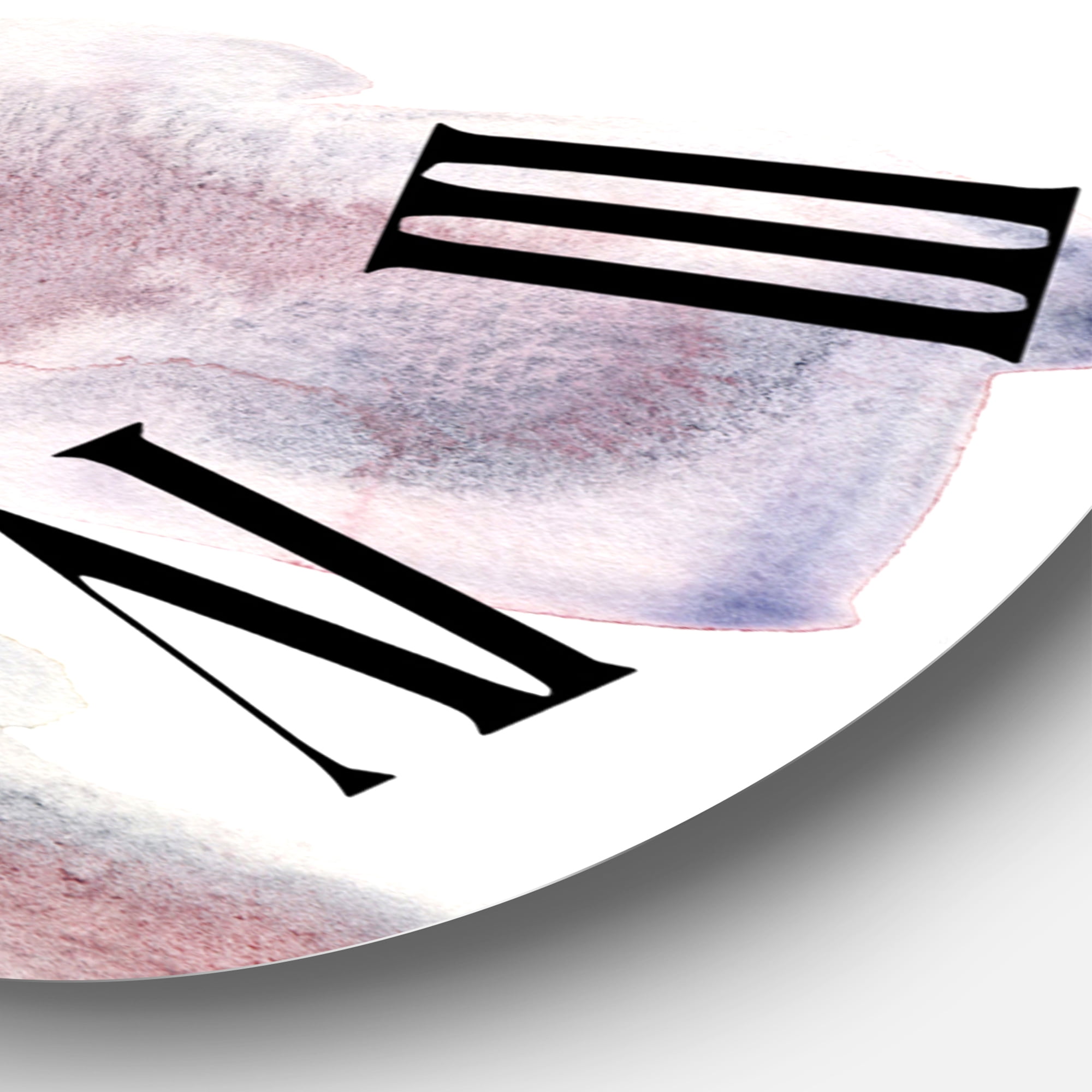 Designart 1 in Quartz Modern/Contemporary Wall Clock