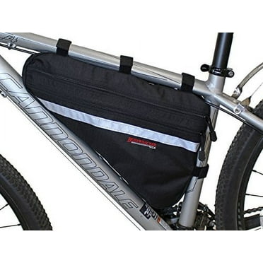 Bushwhacker Large Triangle Frame Bag, 4L Capacity (Black)