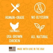 Full Moon All Natural Human Grade Dog Treats, Essential Chicken Savory Sticks, 24 Ounce, Dry