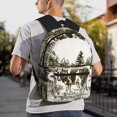 thumbnail image 7 of Fotbe Cows Grazing On The Meadow Lightweight Casual Laptop Backpack for Men and Women, Daily use Waterproof backpack, Backpack for College, 7 of 7