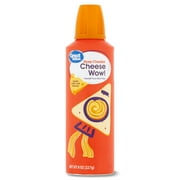 Great Value Cheese Wow! Spray Cheese, Sharp Cheddar, 8 oz