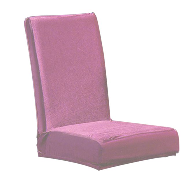 Inteprter Funda elástica para silla de comedor, multicolor, resistente al desgaste, Universal, las cuatro estaciones, estilo Simple, fundas reclinables, Decoración del hogar Rosado Inteprter HA012485-09
