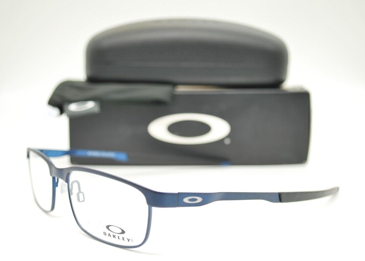 NEW OAKLEY OX32220354 STEEL PLATE POWDER MIDNIGHT EYEGLASSES FRAME RX