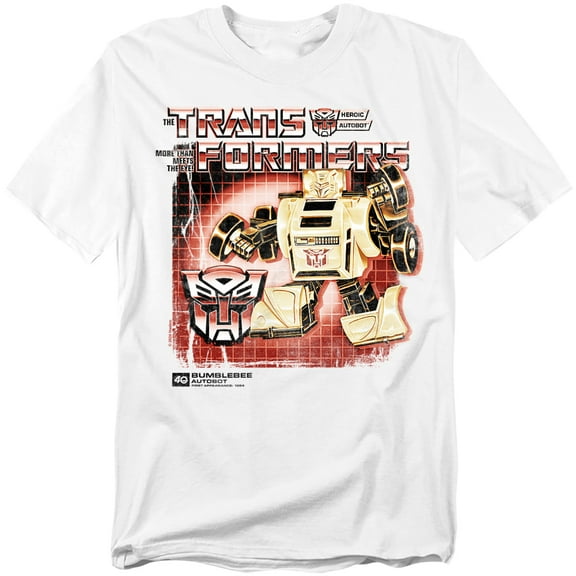 Transformers 40Th Anniversary T-Shirt Bumblebee Box Unisex Graphic Tee for Men & Women