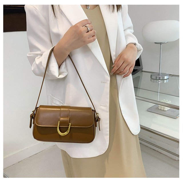 Bolso de hombro francés para mujer, bolso cruzado de verano, bolso cuadrado pequeño elegante que combina con todo