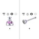 thumbnail image 2 of Aerador Mezclador Ahorro de agua Extraño Extensión Bubbler 360 Grados Girar Baño Rociador Pulverizador Cabeza Repuesto Parte Elenxs HA012290-02, 2 of 7