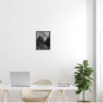 Stupell Industries Yosemite Park Nature Scenery Photograph Black Framed Art Print Wall Art, Design by Andre Eichman