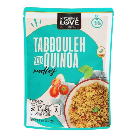Kitchen And Lov - Quinoa And Tabbouleh Rth - 8 Oz, Case of 6