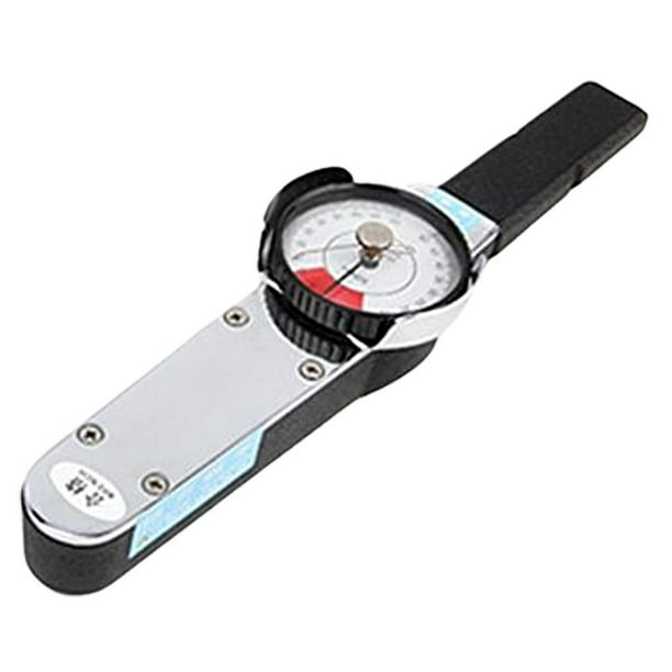 Llave dinamométrica de cuadrante de 0 a 100 nm, 1/2" y 3/8", precisión del 4 %, escala dual de alta precisión 0-30Nm
