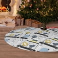thumbnail image 6 of Lsque Lion Hippo Elephant On The Car Print Christmas Tree Skirt, Tree Skirt with Ties or Velcro, Perfect for Holiday Decorations, Halloween, and New Year-48", 6 of 7