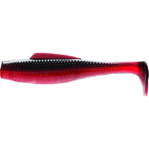 Z-Man 10x Tough Elaztech Soft Plastic MinnowZ, 3", 6pk, Red Shad