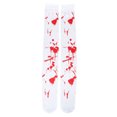 thumbnail image 1 of EeaseCA 1Pair Stockings Cosplay Stockings Printed Over-Knee Socks Halloween Costume, 1 of 8