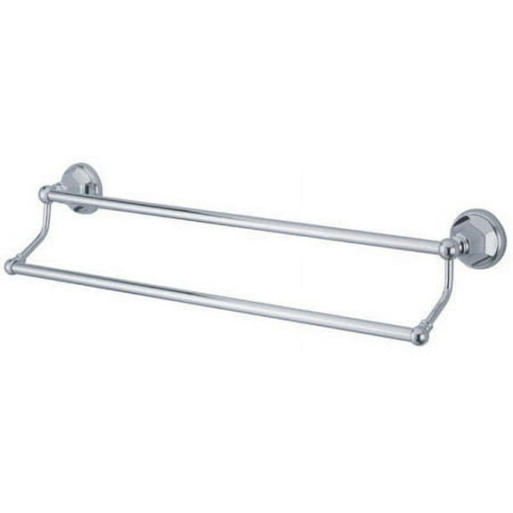 Elements Of Design Eba4813c 24" Double Towel Bar From The New York Collection - Chrome