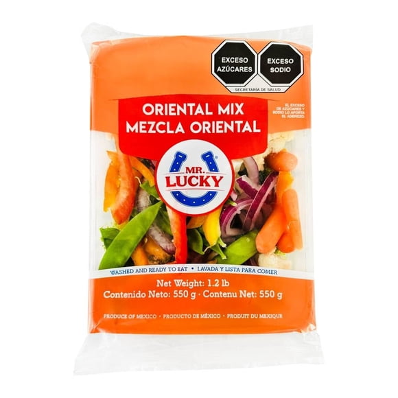Mezcla de verduras Mr. Lucky oriental 550 g