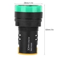 thumbnail image 4 of Led Power Indicator Light Power Indicator Light Power Signal Light Signal Light Semiconductor Energy Saving Lamp 10Pcs BERM LED Power Indicator Light  PC Flame Retardant Shell 22mm, 4 of 8