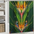 thumbnail image 6 of Orinice Tropical Bird of Paradise Shower Curtains Sets,Decor Shower Curtain Partition for Bathroom Bathtub With12 Hooks 69x72, 6 of 7