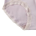 thumbnail image 3 of StSilkitty Women's Cotton Underwear Bowknot No Show Stretch Breathable Panties Solid Color Lightweight Bikini Briefs, 3 of 4