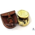 thumbnail image 5 of NauticalMart Happy Graduation Quote Engraved Brass Compass with Case, 5 of 5