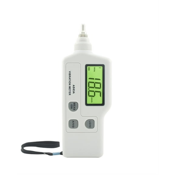 Portable Handheld Vibration Meter Vibrometer Digital Vibration Sensor Meter Tester Analyzer Acceleration AS63A ,Easy to Operate