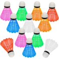 thumbnail image 1 of Volantes de bádminton NQ 12 piezas Deportes interior exterior entrenamiento, 1 of 5