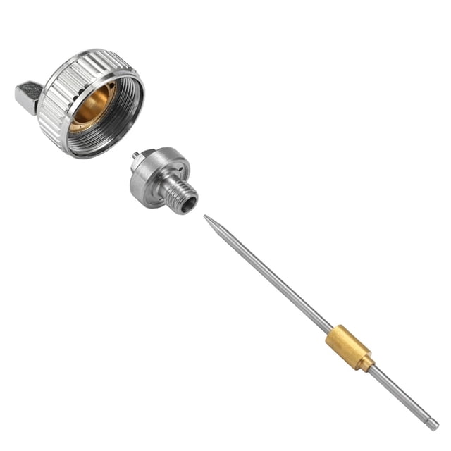 Kit de Repuesto de Boquilla de Aerógrafo H-2000, Tapa de Aguja de 1,0 mm, Accesorios para Mantenimiento de Pintura en Aerosol