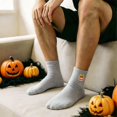 thumbnail image 2 of Miaoju Funny Socks for Men Women Halloween Fun Cozy Crazy Novelty Fashion Breathable Printed Cotton Boot Socks, 2 of 6