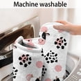 thumbnail image 5 of White Cow Dot Pattern Bathroom Rugs Mat,Non Slip Microfiber Bathroom Rug,Rubber Backing,Soft Bathroom Mats for Bathroom Floor,Tub and Shower,47x17in(120x43cm), 5 of 5